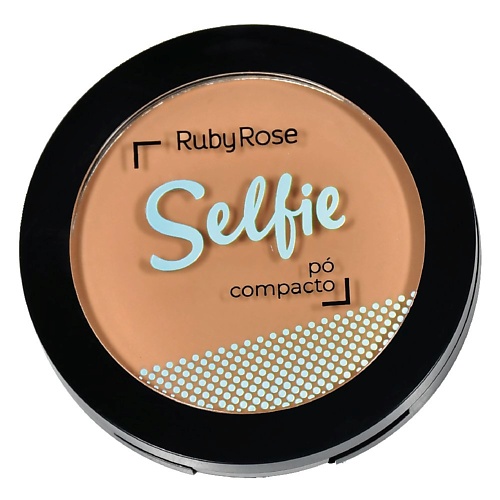 RUBY ROSE Пудра компактная Selfie ruby rose скраб для губ мятная лихорадка 4