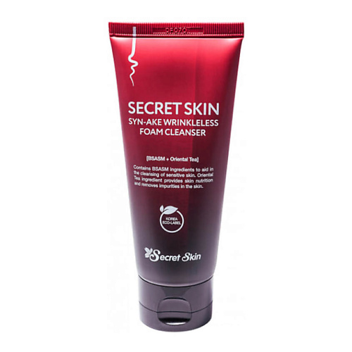 фото Secret skin syn-ake wrinkleless антивозрастная пенка с пептидами змеи