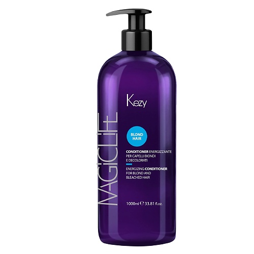 KEZY Кондиционер укрепляющий для светлых и обесцвеченных волос MAGIC LIFE 1000 gordon’s lab кондиционер для волос укрепляющий 200