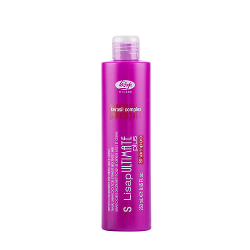 LISAP Шампунь с разглаживающим действием для гладких и вьющихся волос 250 тонирующая крем пена с разглаживающим эффектом brilliant tone violet smoothing foam 200 мл дж913 200 мл