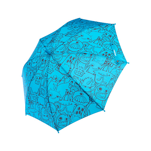 PLAYTODAY Зонт-трость полуавтоматический для мальчиков Monsters playtoday зонт трость для мальчиков