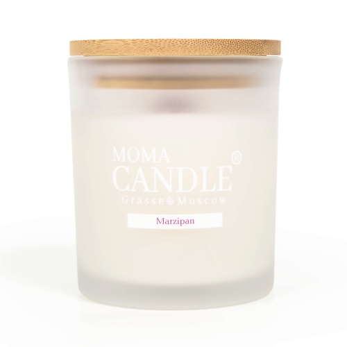 MOMACANDLE Свеча ароматическая Marzipan 230 limberghome decor свеча ароматическая очная поляна с деревянным фитилем 250