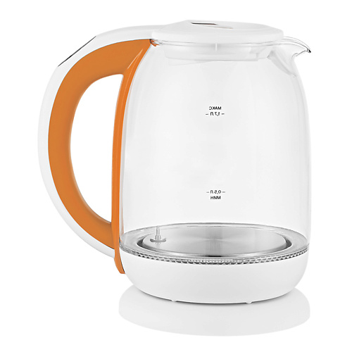 KITFORT Чайник KT-6140-4 бело-оранжевый kitfort чайник кт 6116 1 7