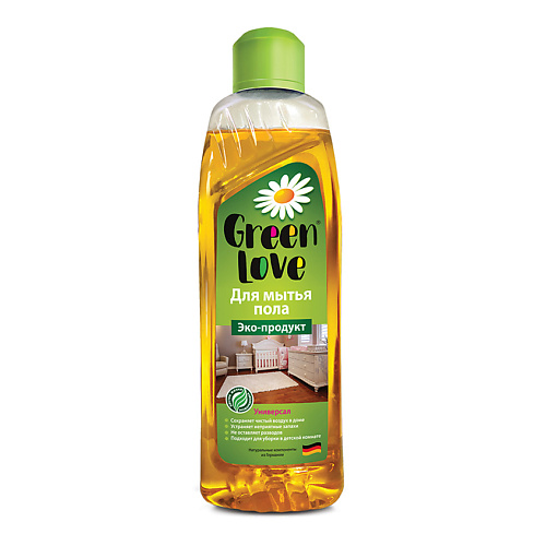 GREEN LOVE Средство для мытья полов 1000 средство для мытья полов clean