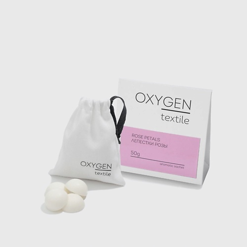 OXYGEN HOME Ароматическое саше Textile Лепестки розы диадема для волос феерия лепестки 3 5 см серебро