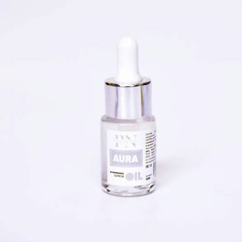 PATRISA NAIL Масло для кутикулы Shimmering cuticle oil Aura 15 масло для кутикулы patrisa nail elixir shimmering cuticle oil 15 мл
