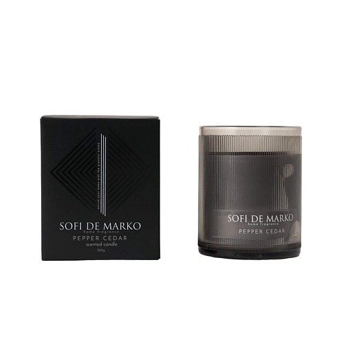 SOFI DE MARKO Свеча Ароматическая Pepper Сedar 500 sofi de marko свеча ароматическая sakura dreams 500