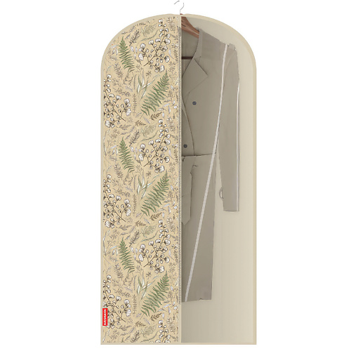 HAUSMANN Чехол для одежды Herbarium шкаф для одежды и белья айрис 444 1194 × 596 × 2285 мм белый дуб золотистый
