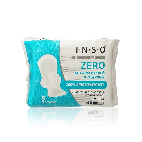 INSO Прокладки с анионовым слоем Zero Normal 9 inso прокладки с анионовым слоем zero super 8