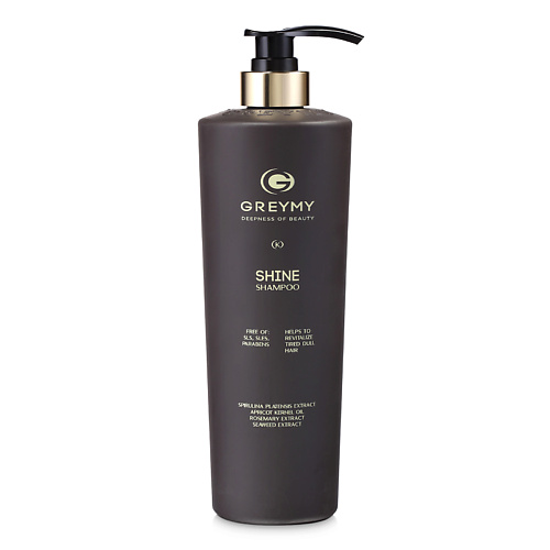 GREYMY Шампунь для блеска волос Shine Shampoo 800 tahe шампунь для придания блеска волосам с кератином botanic keratin gold shampoo 300 0