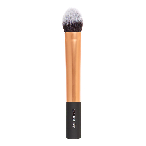 ZINGER Кисть для сухих и кремовых текстур beautydrugs makeup brush 10 tapered powder brush кисть для нанесения сухих текстур