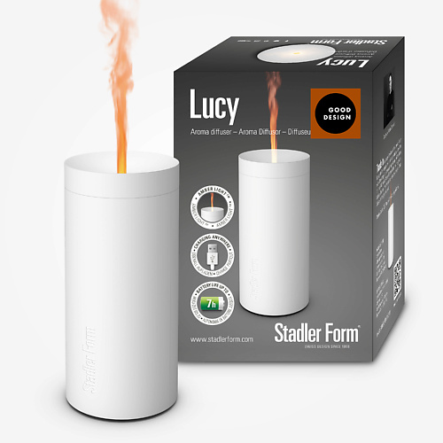 STADLER FORM Аромадиффузор ультразвуковой для эфирных масел с эффектом пламени Lucy L-037 50 спрей объем для тонких волос re form объем