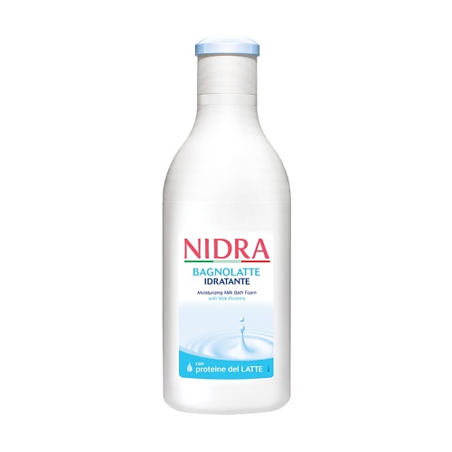 NIDRA Пена-молочко для ванны с молочными протеинами увлажняющая 750.0 nidra пена молочко для душа с молочными протеинами увлажняющая 300
