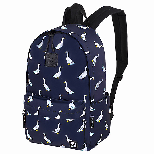BRAUBERG Рюкзак Ducks, карман-антивор рюкзак на молнии наружный карман 2 боковых кармана кошелёк фиолетовый