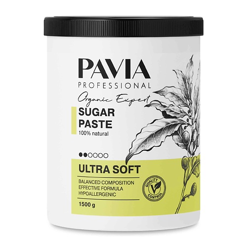 PAVIA Сахарная паста для депиляции  Ultra soft - Ультрамягкая 1500 pavia сахарная паста для депиляции medium средняя 1500