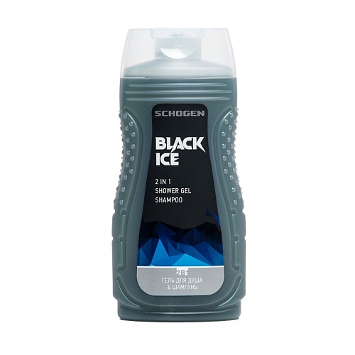 SCHOGEN Гель для душа и шампунь мужской Black Ice 400.0 подарочный набор мужской real man гель для бритья 110 мл гель после бритья с охлаждающим эффектом 110 мл