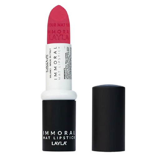 фото Layla помада для губ матовая immoral mat lipstick