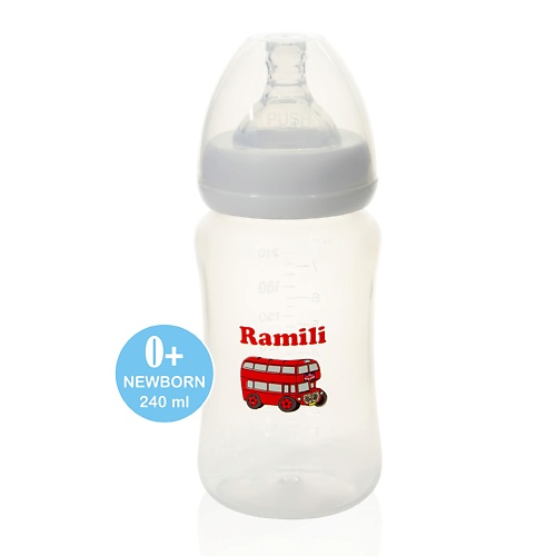 RAMILI Противоколиковая бутылочка для кормления ramili противоколиковая бутылочка для кормления