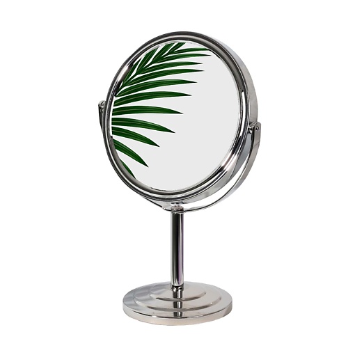 QUEEN FAIR Зеркало на ножке, двустороннее, с увеличением, d зеркальной поверхности 12,5 см queen fair зеркало на подставке