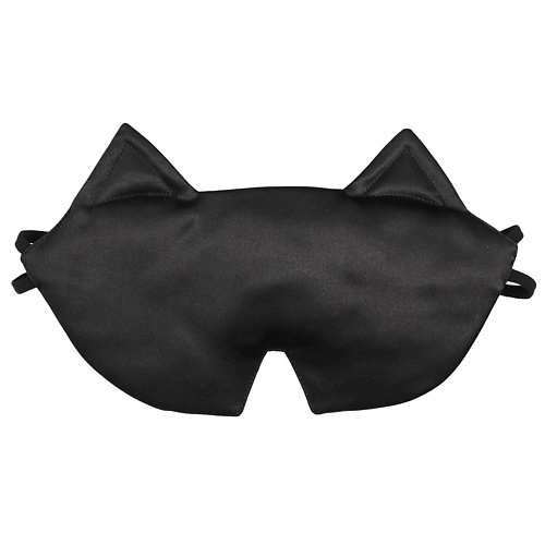 SILK MANUFACTURE Шёлковая маска для сна из 3-х видов натурального шёлка BLACK CAT клетка для грызунов трехярусная туннели микс видов 39 x 29 х 46 см микс ов