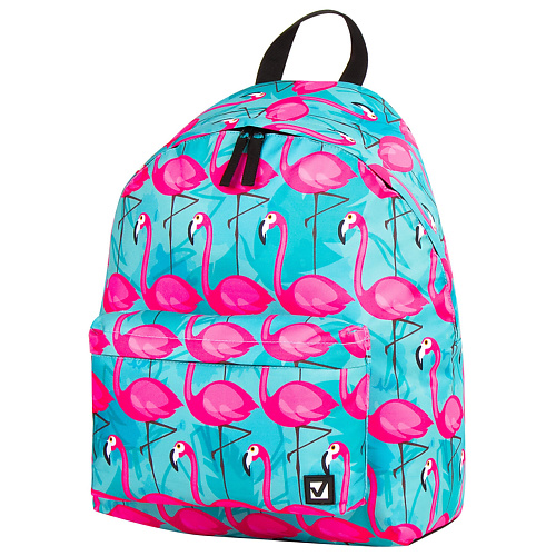BRAUBERG Рюкзак сити-формат Фламинго brauberg рюкзак с карманом для ноутбука dream