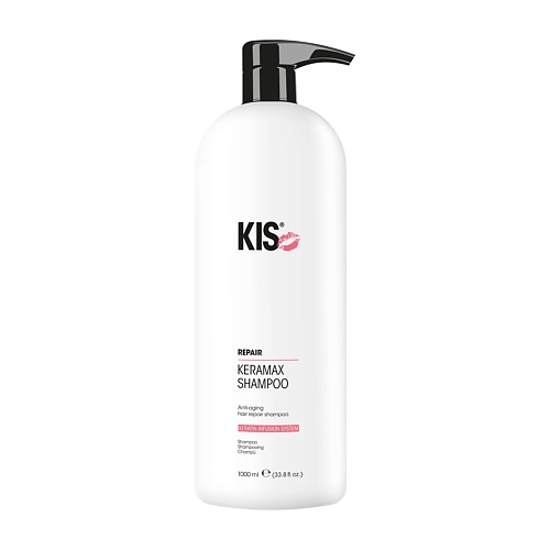 KIS Кератиновый восстанавливающий шампунь - Keramax shampoo 1000 kis кератиновый восстанавливающий шампунь keramax shampoo 1000
