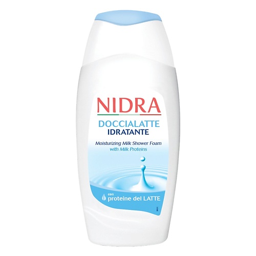 NIDRA Пена-молочко для душа с молочными протеинами увлажняющая 300.0 siberina пена для ванны ромашка 400