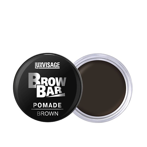 LUXVISAGE Помада для бровей BROW BAR помада для бровей brow pomade eb2402 02 brunette 4 5 г