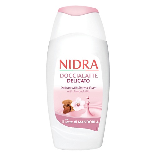 NIDRA Пена-молочко для ванны с миндальным молоком деликатное 250.0 банные штучки молочко для ванны кокос 500