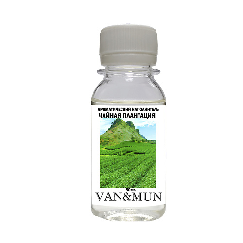 VAN&MUN Ароматический наполнитель для диффузора  Чайная плантация 50.0 чайная пара оливки 275 мл рисунок микс