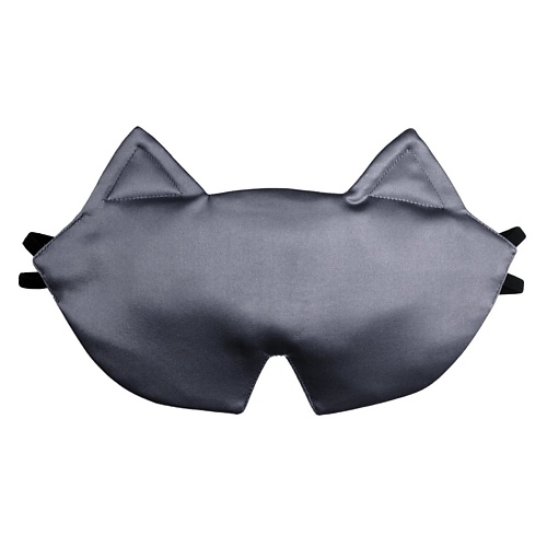 SILK MANUFACTURE Шёлковая маска для сна из 3-х видов натурального шёлка SILVER CAT восемь видов горы хуаншань