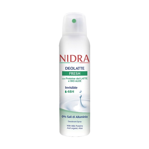 NIDRA Дезодорант аэрозоль освежающий с молочными протеинами 150.0 дезодорант аэрозоль denim musk 150 мл