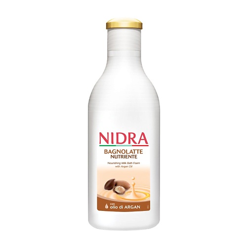 NIDRA Пена-молочко для ванны с аргановым маслом питательная 750.0 сыворотка с аргановым маслом bioactive hs3 serum with argan oil