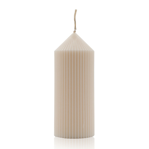VENEW Свеча декоративная Column Lines 130 1 venew свеча ароматическая с деревянным фитилем ambre vanille 100