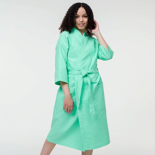 BIO TEXTILES Халат женский Green куртка с накладными карманами