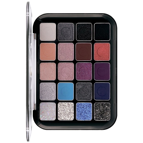 Тени для век STARWAY Палетка теней на 20 цветов - 20 Colors Eyeshadow Palette «STARRY EYES»