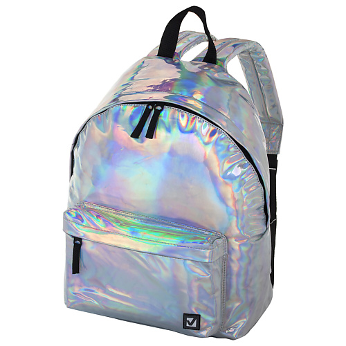 BRAUBERG Рюкзак сити-формат Винтаж рюкзак для переноски с окном для обзора и светоотражающей полосой 32х26х44 см золотистый