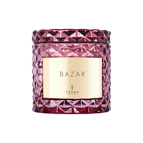 TONKA PERFUMES MOSCOW Ароматическая свеча «BAZAR» 50 tonka perfumes moscow ароматическая свеча berry 2000