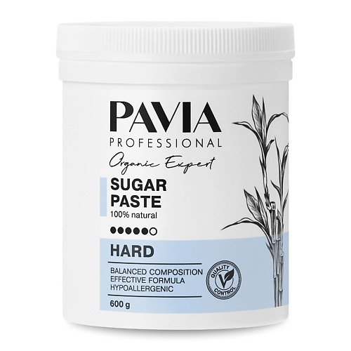 PAVIA Сахарная паста для депиляции Hard - Плотная 600 сахарная паста для шугаринга средней консистенции легкая