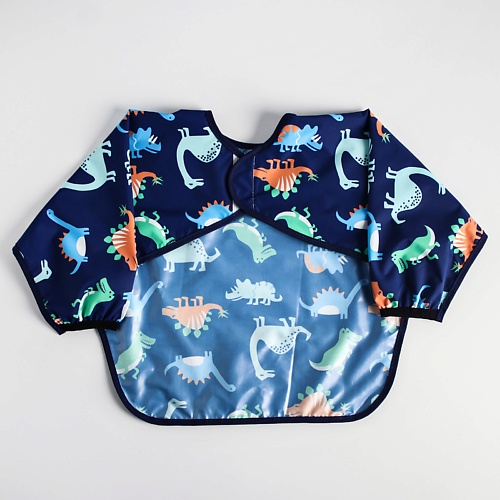 MUM&BABY Нагрудник-рубашка для кормления «Динозавры» непромокаемый наматрасник непромокаемый belashoff kids наша гордость 60x120