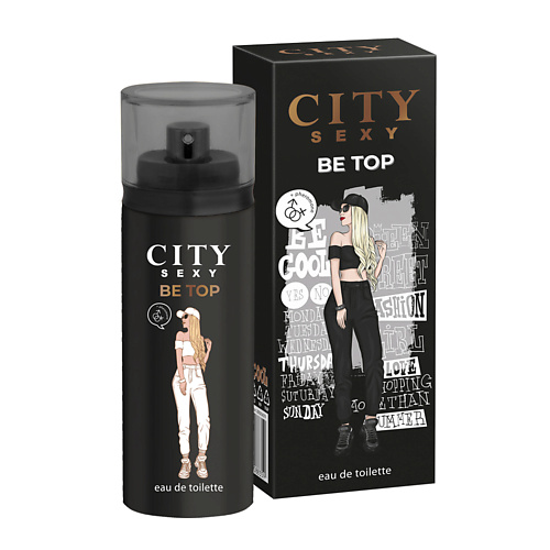 CITY PARFUM Туалетная вода женская City Sexy Be Top 60.0 cool breeze дезодорант спрей женский sexy musk 200 0