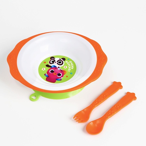 MUM&BABY Набор детской посуды «Очень вкусно» biomio средство для мытья посуды в том числе детской концентрат без запаха 750 мл