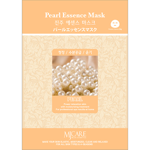MIJIN MJCARE Тканевая маска  для лица с экстрактом жемчуга 23 крем для лица juno beausella pearl nourishing с экстрактом жемчуга 120 г