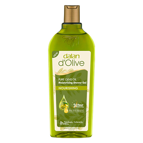 DALAN Гель для душа d'Olive, Питательный, с маслом оливы и глицерином 400.0 mixit питательный гель для душа с маслом авокадо just shower gel avocado
