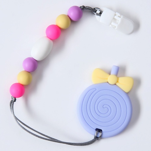 MUM&BABY Прорезыватель - игрушка силиконовый на держателе «Леденец» ibox crystal для телефона xiaomi mi 10t 10t pro силиконовый прозрачный