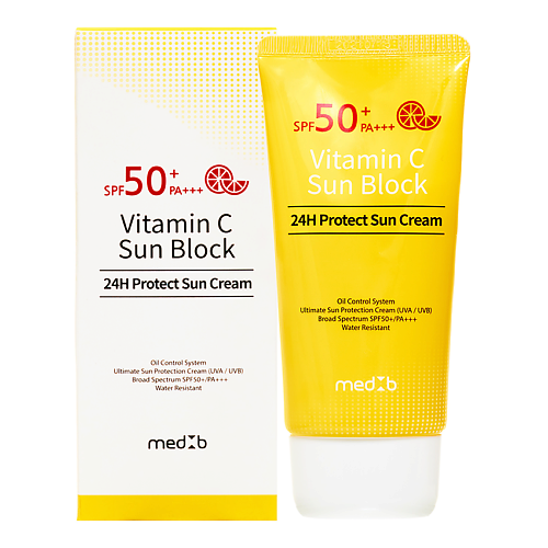MED B Солнцезащитный крем с витамином C 70