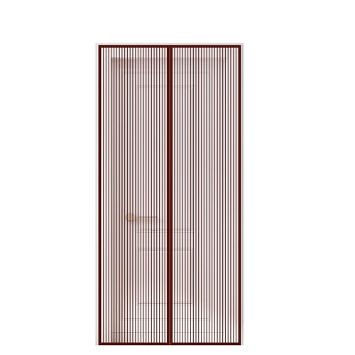DASWERK Москитная сетка дверная на магнитах шпалера 137 × 30 × 1 см металл зелёная сетка узкая