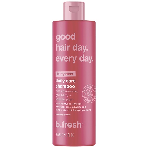 B.FRESH Шампунь для волос good hair day. every day. 355.0 шампунь dikson every green rebalancing seboregolatore 500 мл