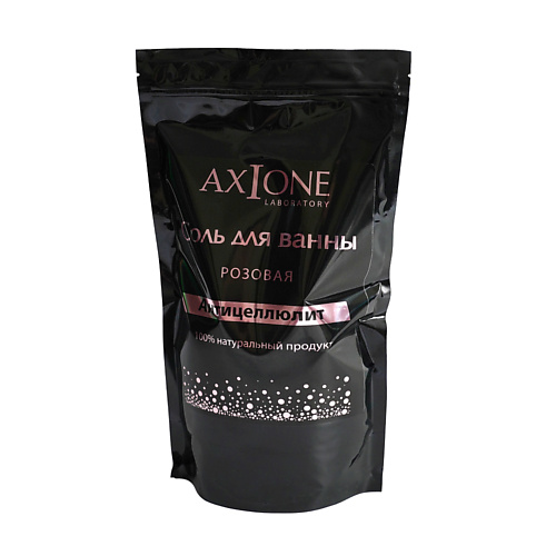 AXIONE Соль для ванны  с лимфодренажным эффектом ANTI-Cellulite 1000.0 рамед ная морская соль винная с эфирным маслом иланг иланга и винограда 1000