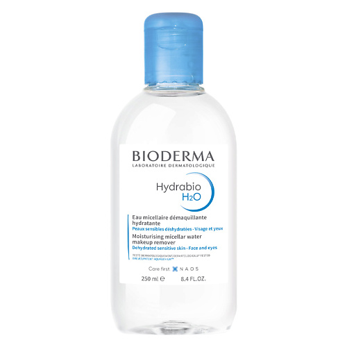 BIODERMA Мицеллярная вода очищающая для обезвоженной кожи лица Hydrabio H2O 250 shelk мицеллярная вода для жирной и комбинированной кожи лица 250